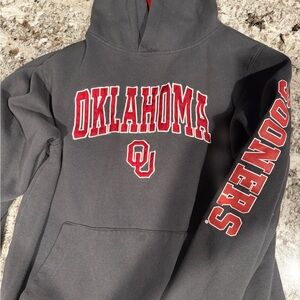 Oklahoma Sooners Gray Hoodie